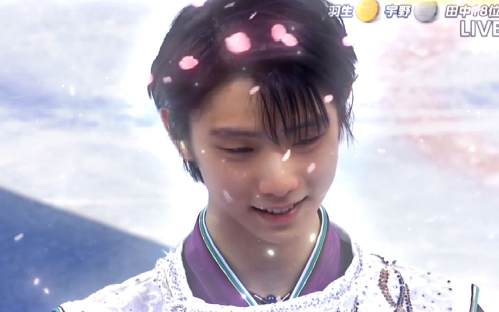 羽生結弦絕美角度,平昌封神_嗶哩嗶哩_bilibili