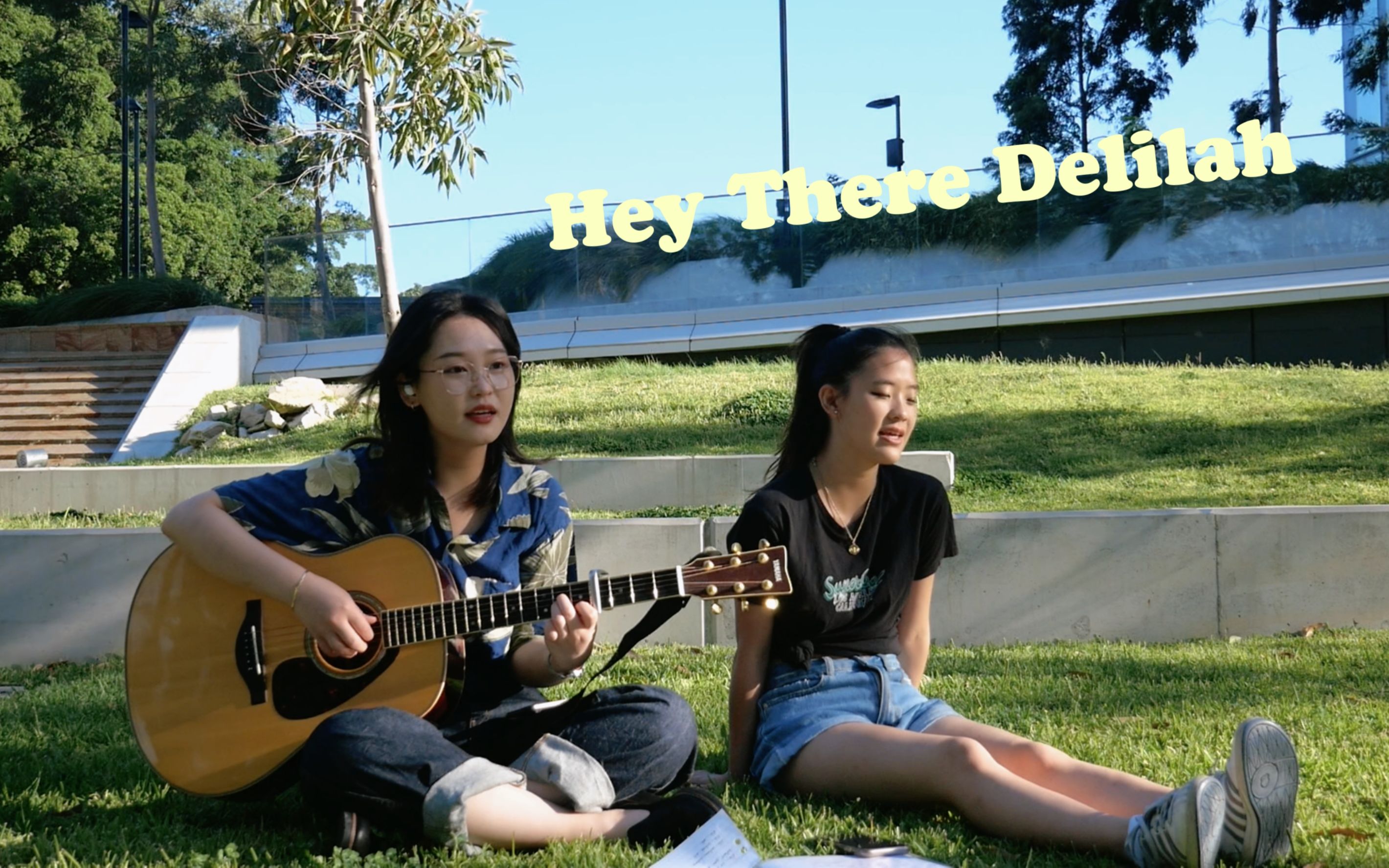 [图]Hey There Delilah -- Plain White T's (cover) || HerShells