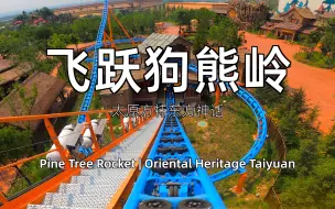 Descargar video: 超级抢鲜体验!!!太原方特东方神画 飞跃狗熊岭 过山车 第一视角稳固无振动视频