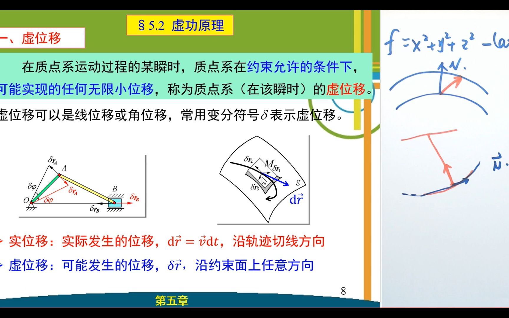 理论力学(济南大学)c51虚功原理哔哩哔哩bilibili