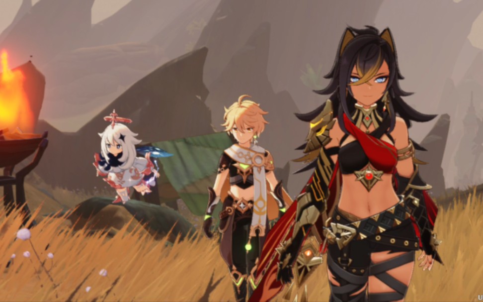 原神须弥3.1主线录屏7(迪希雅大展拳脚,坎蒂丝审讯犯人)_哔哩哔哩bili