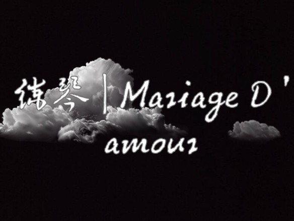 《梦中的婚礼》 | mariage d  amour完整版 原速版