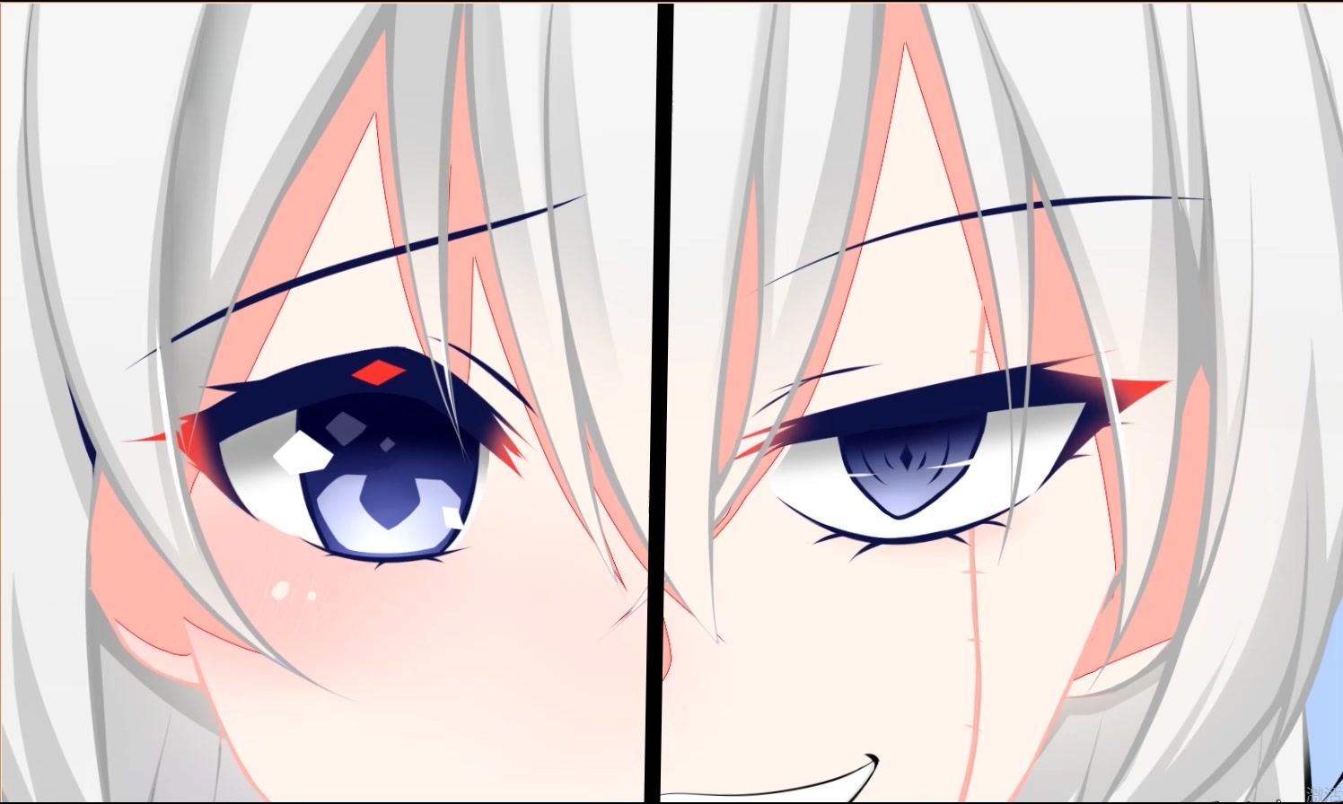 【板绘】画一只真昼(夜)#16_哔哩哔哩 (゜-゜)つロ 干杯~-bilibili