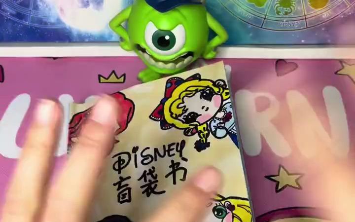 拆自制迪士尼公主盲袋书你们喜欢哪个公主