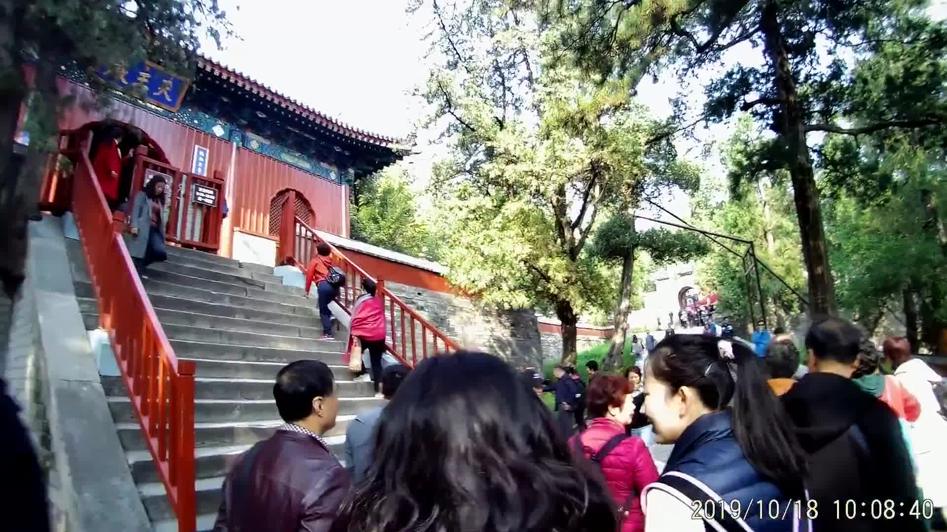 [图]复建的北京香山寺（2019.10.18.上午4K摄像机拍摄）