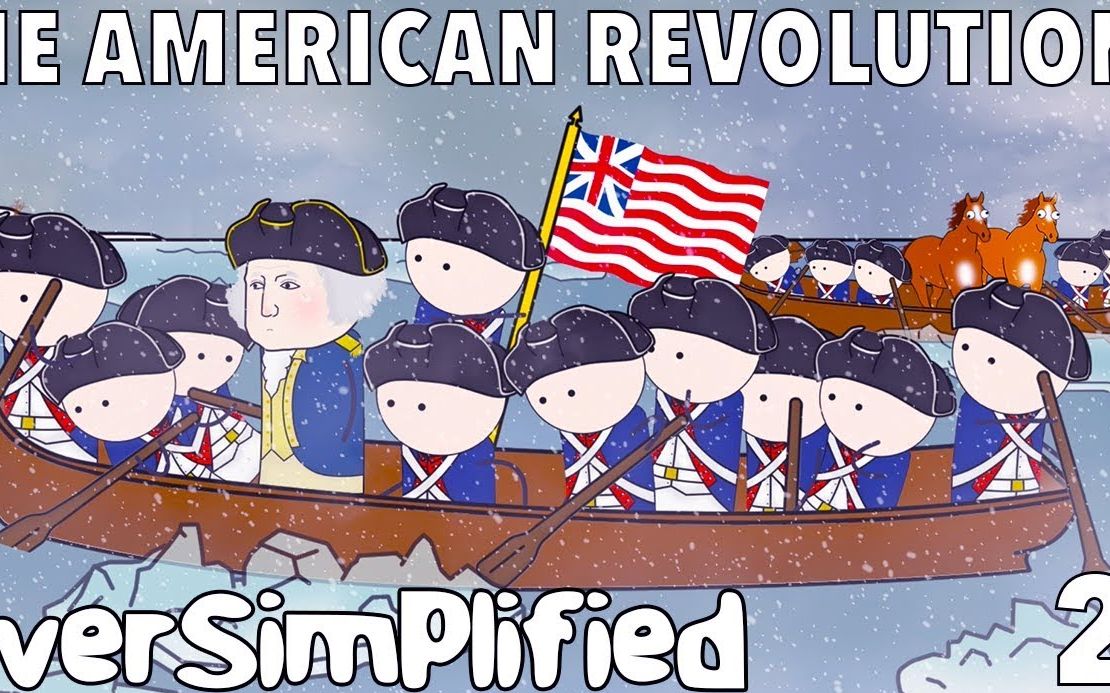 【the american revolution】中文字幕超简化历史之美国独立战争2