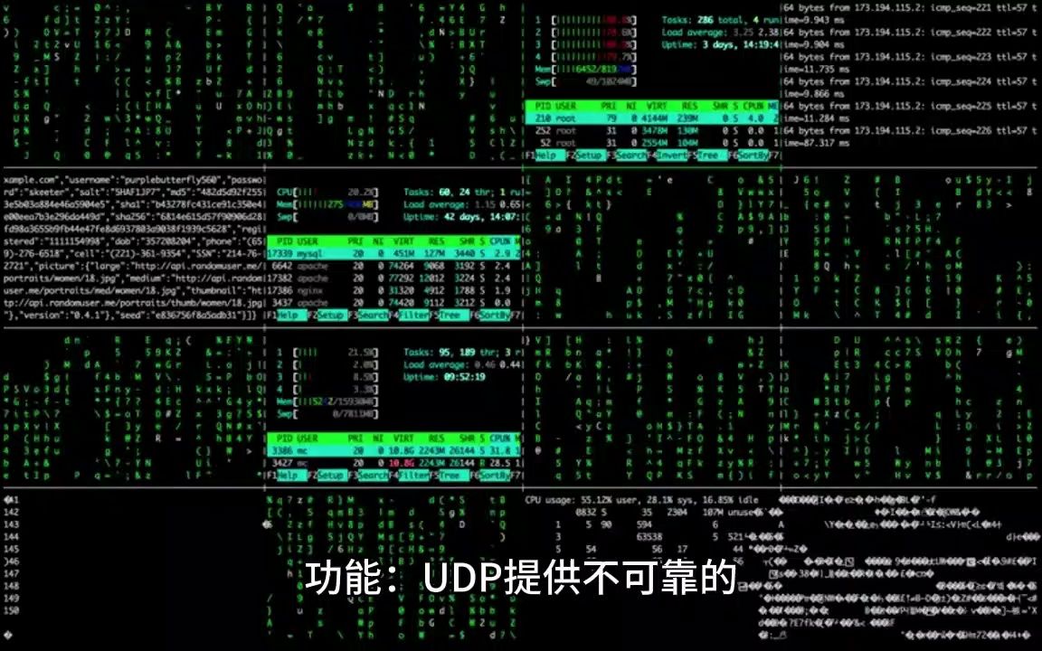 在TCPIP协议栈中,传输层的作用是什么?它包括哪些协议?哔哩哔哩bilibili