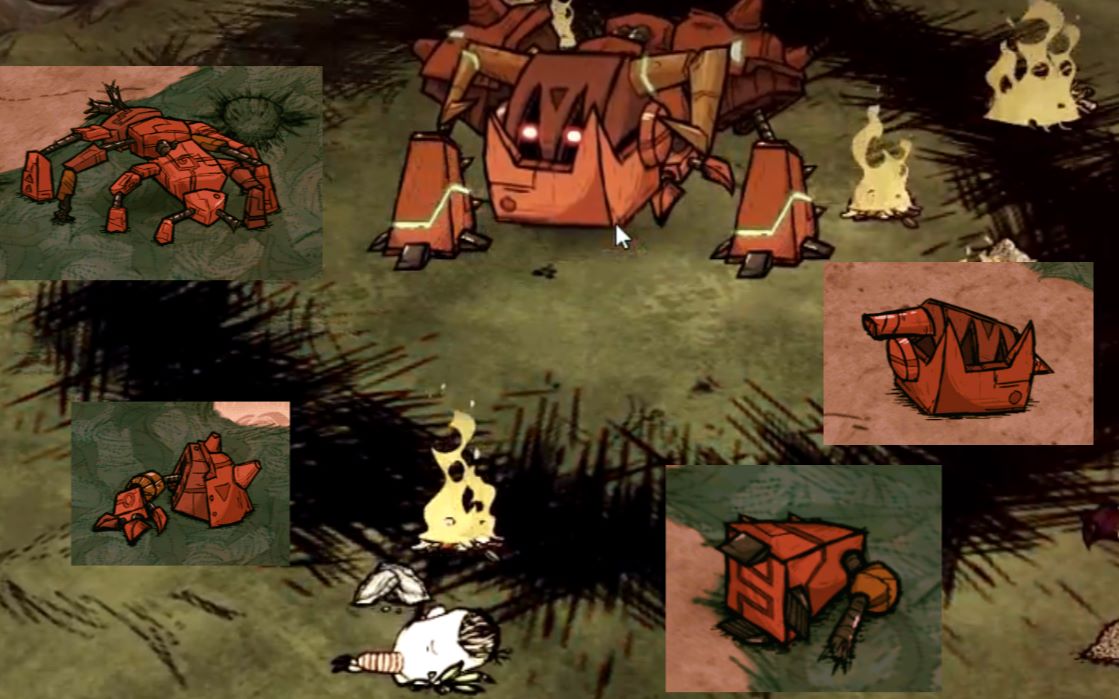 饥荒1000天hamlet新boss出炉合体毁灭机器人