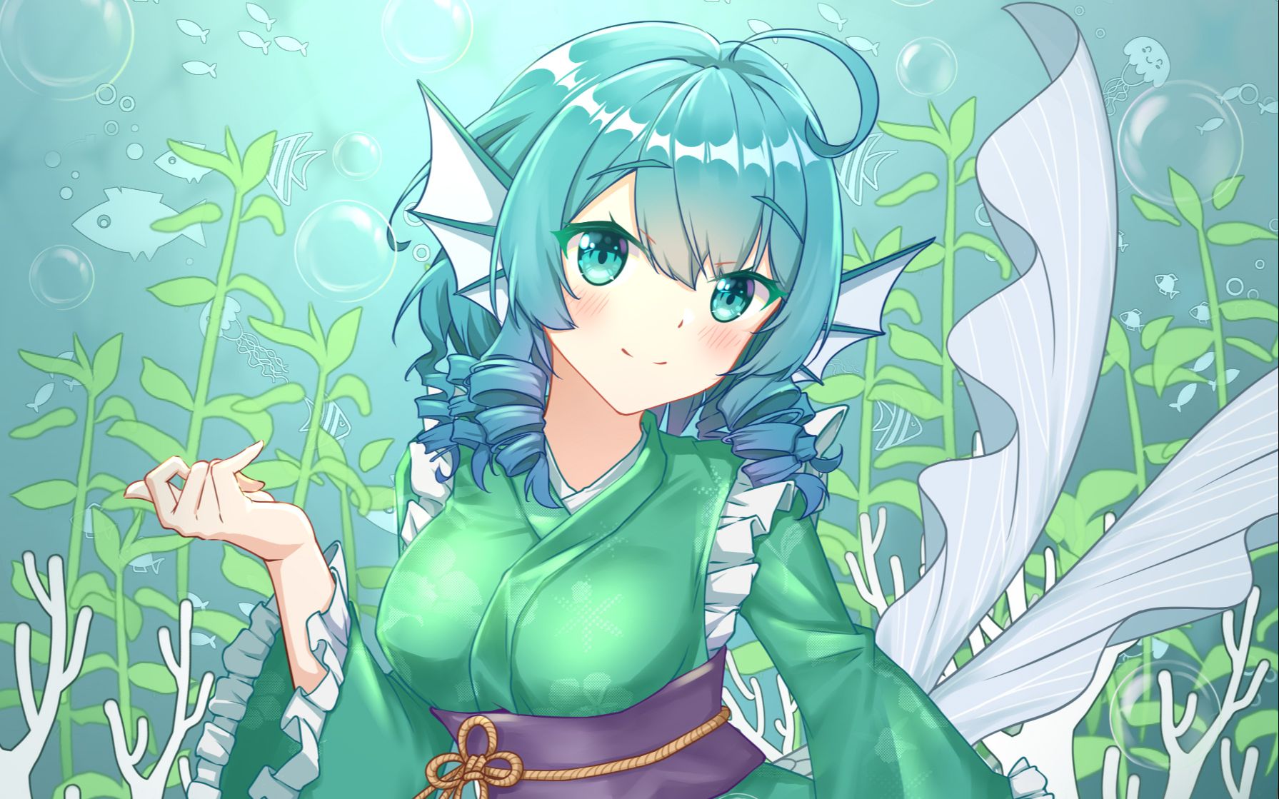 【板绘】若鹭人鱼姬