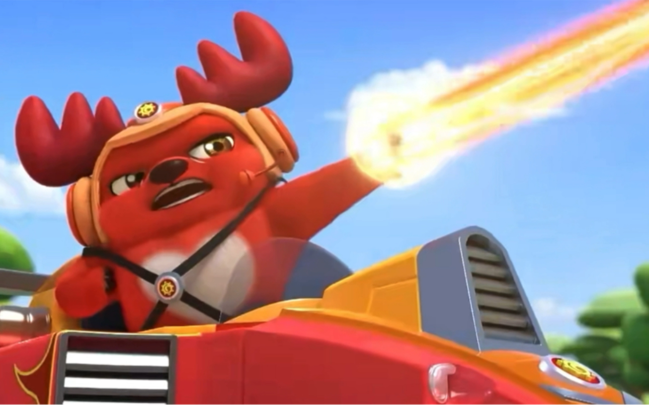 无敌鹿战队 粤语卡通片粤语动画片