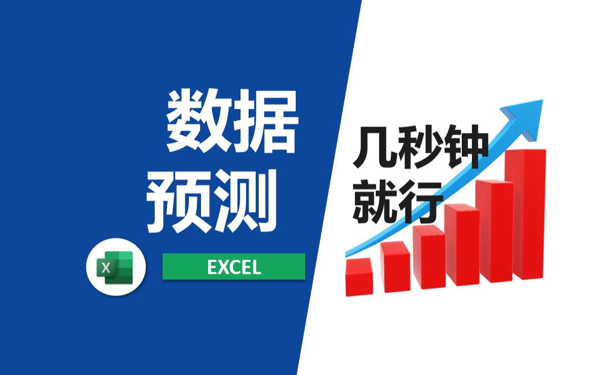 如何用Excel做数据预测哔哩哔哩bilibili