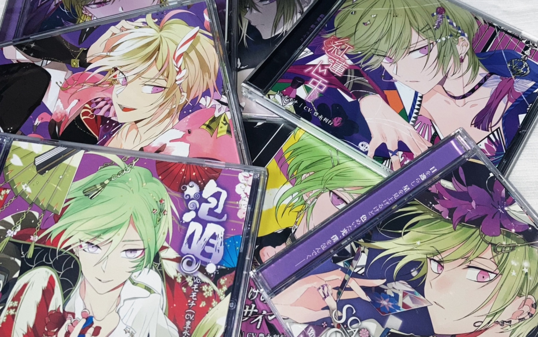 dear vocalist mmc一期至七期碟 五张特典碟开箱