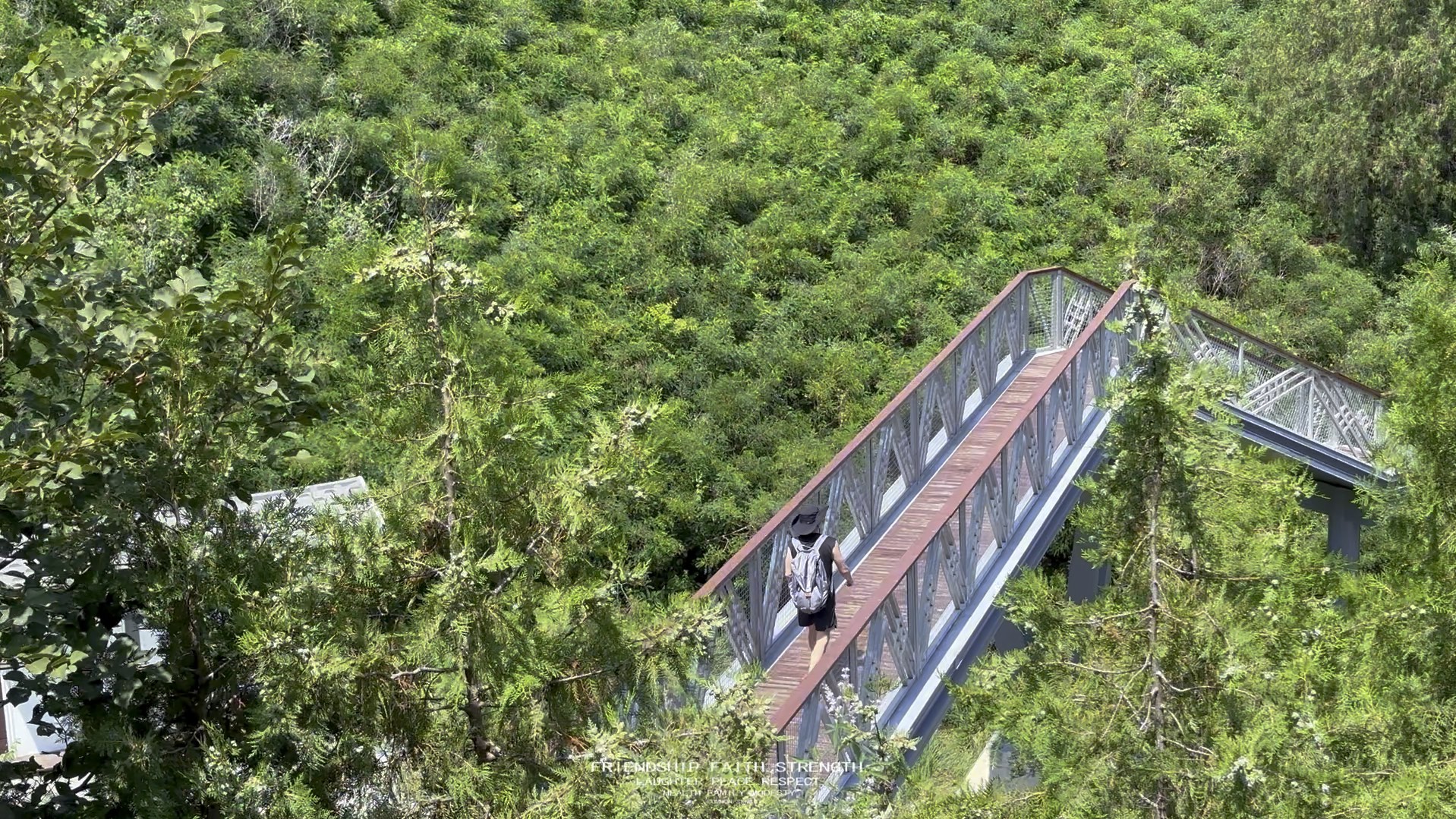 雁栖湖西山步道图片