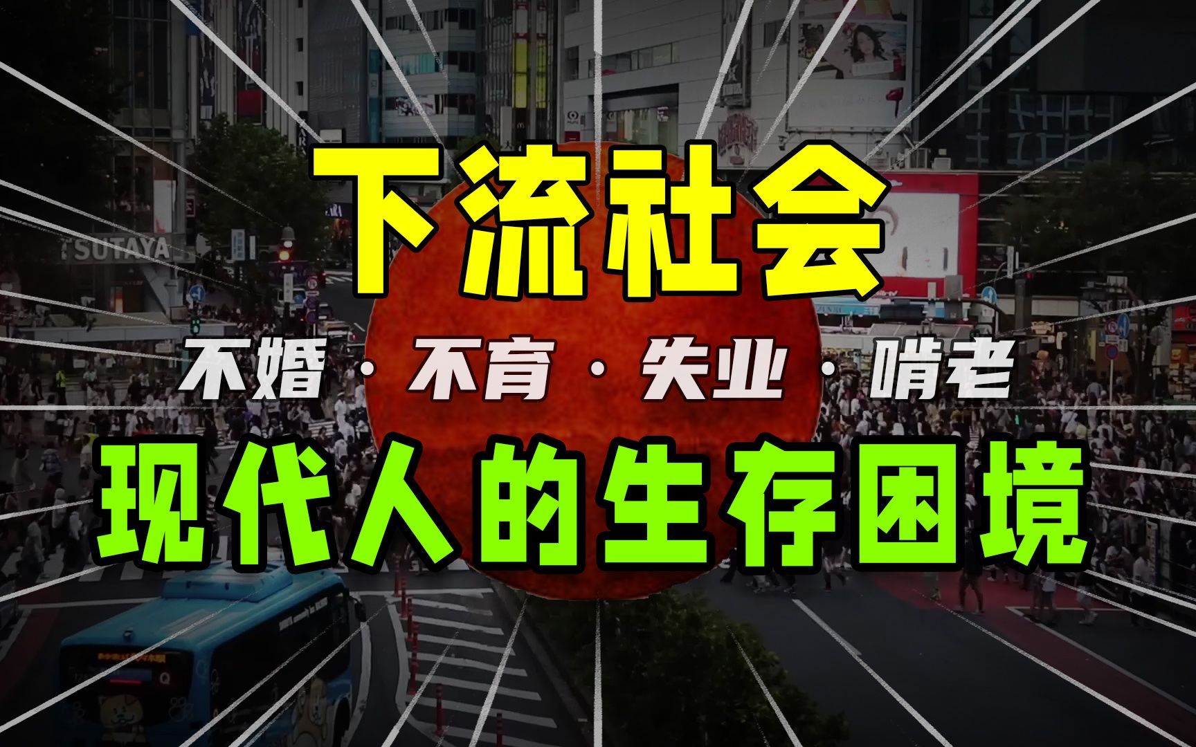 “下流社会”为什么对年轻人冷酷无情?不婚化、少子化、失业、啃老、穷忙……现代年轻人的生存困境哔哩哔哩bilibili