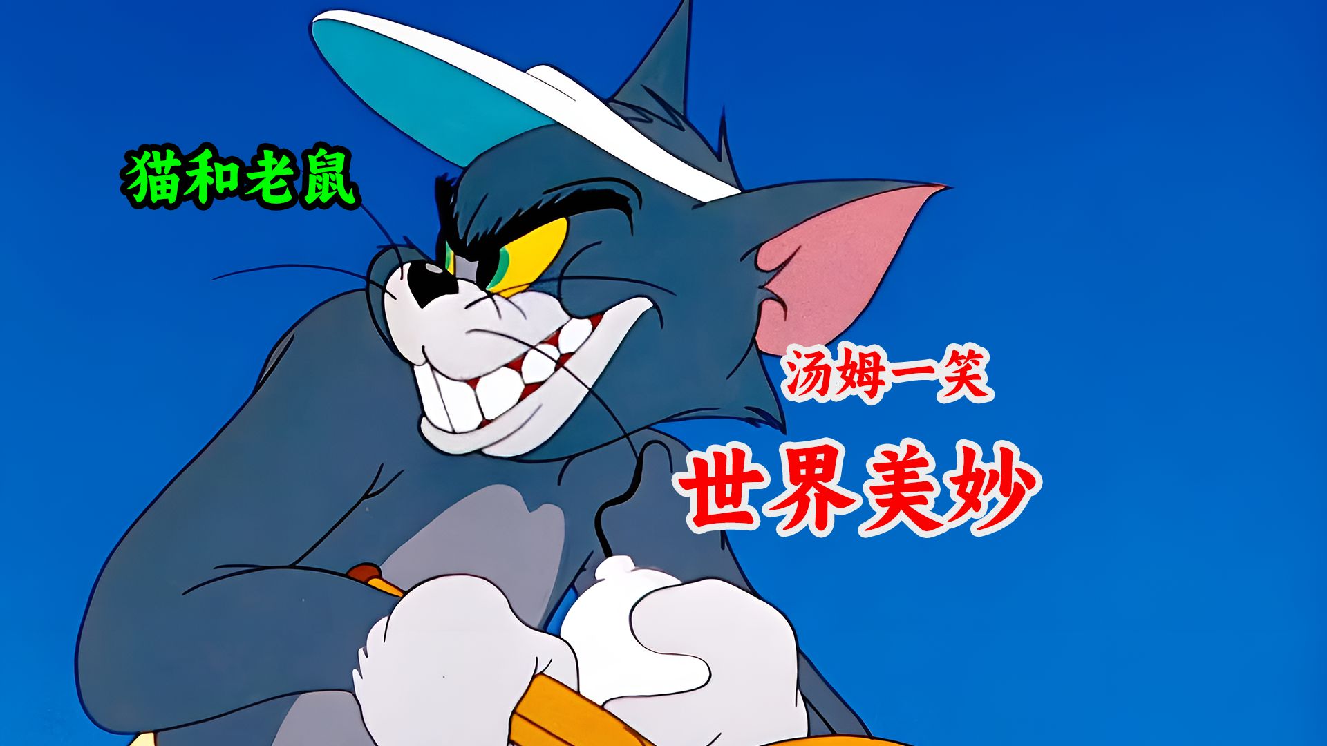 汤姆挑战网球冠军结果被杰瑞截胡!
