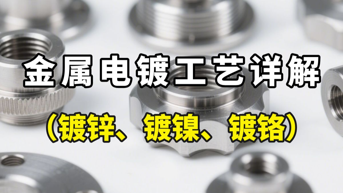 金属电镀工艺详解（镀锌、镀铬、镀镍）