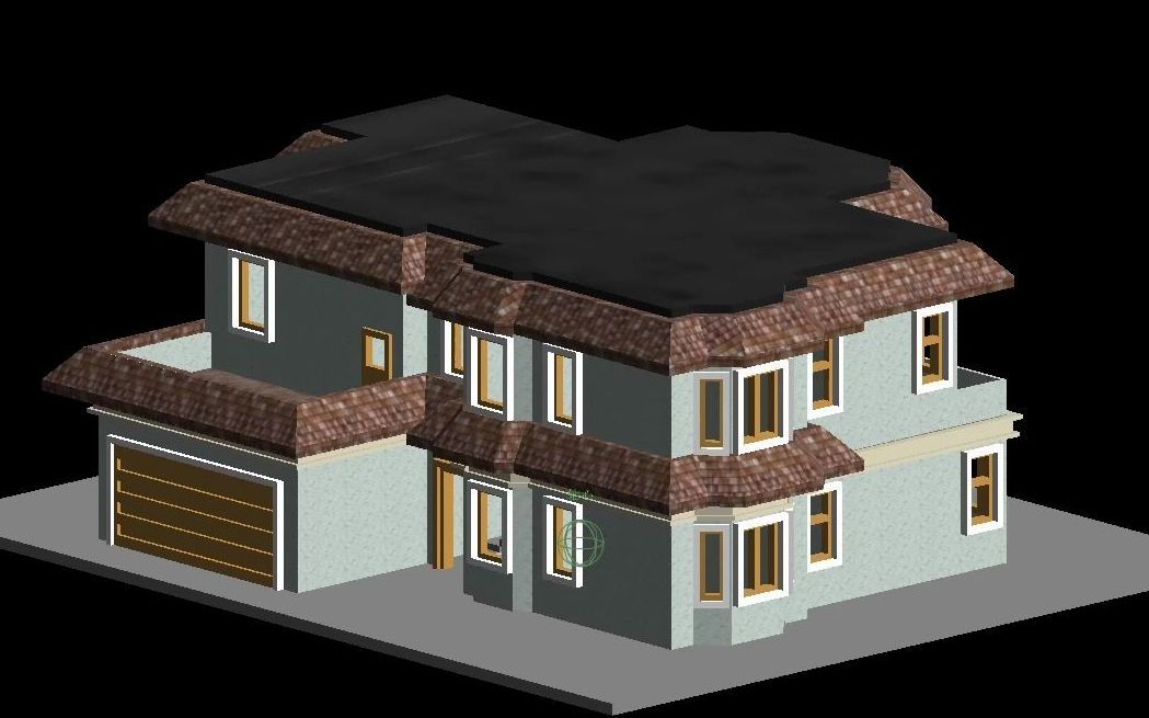二层小别墅建模/3d打印(3)