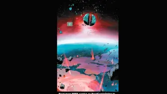 复仇者联盟漫画 地球24117毁灭 天空中的破碎月球 Avengers (2023)  #7