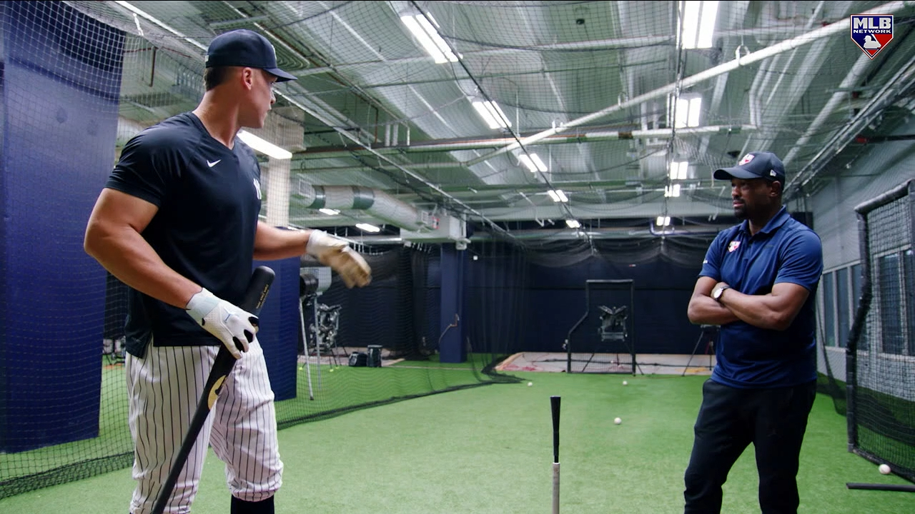 洋基法官aaron judge新赛季不同的挥棒变化的讨论(生肉)