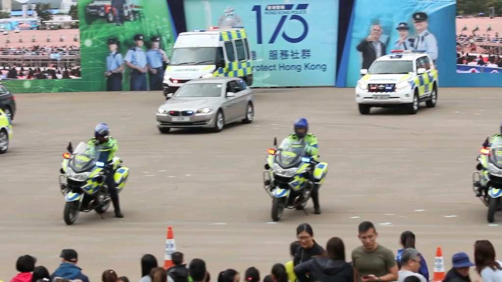 【HKP 香港警察】香港警队175周年大型汇演ⷥ恐特勤队(CTRU)及机场特警队(ASU) 2019.1.13哔哩哔哩bilibili