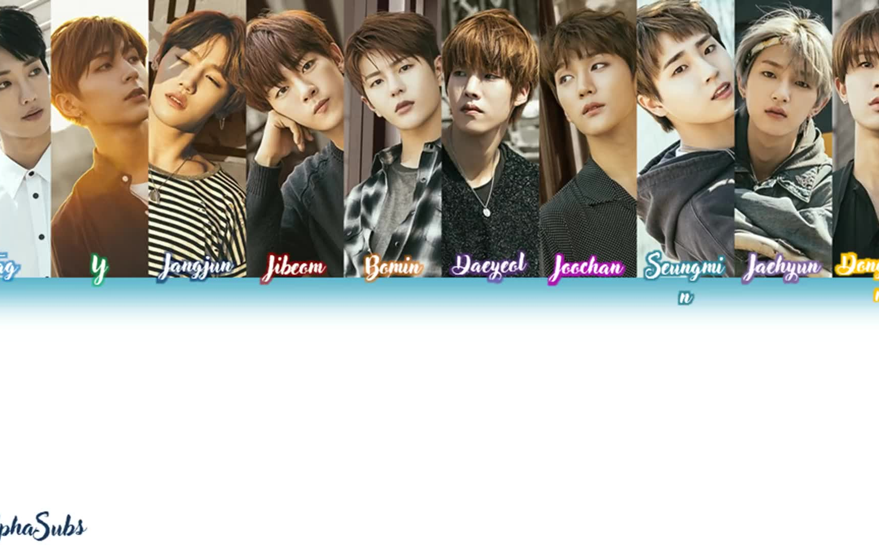 goldenchild迷你三辑wish歌词分配合集