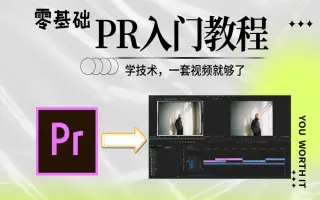 全新干货视频剪辑快速入门教程！声音好有磁性啊