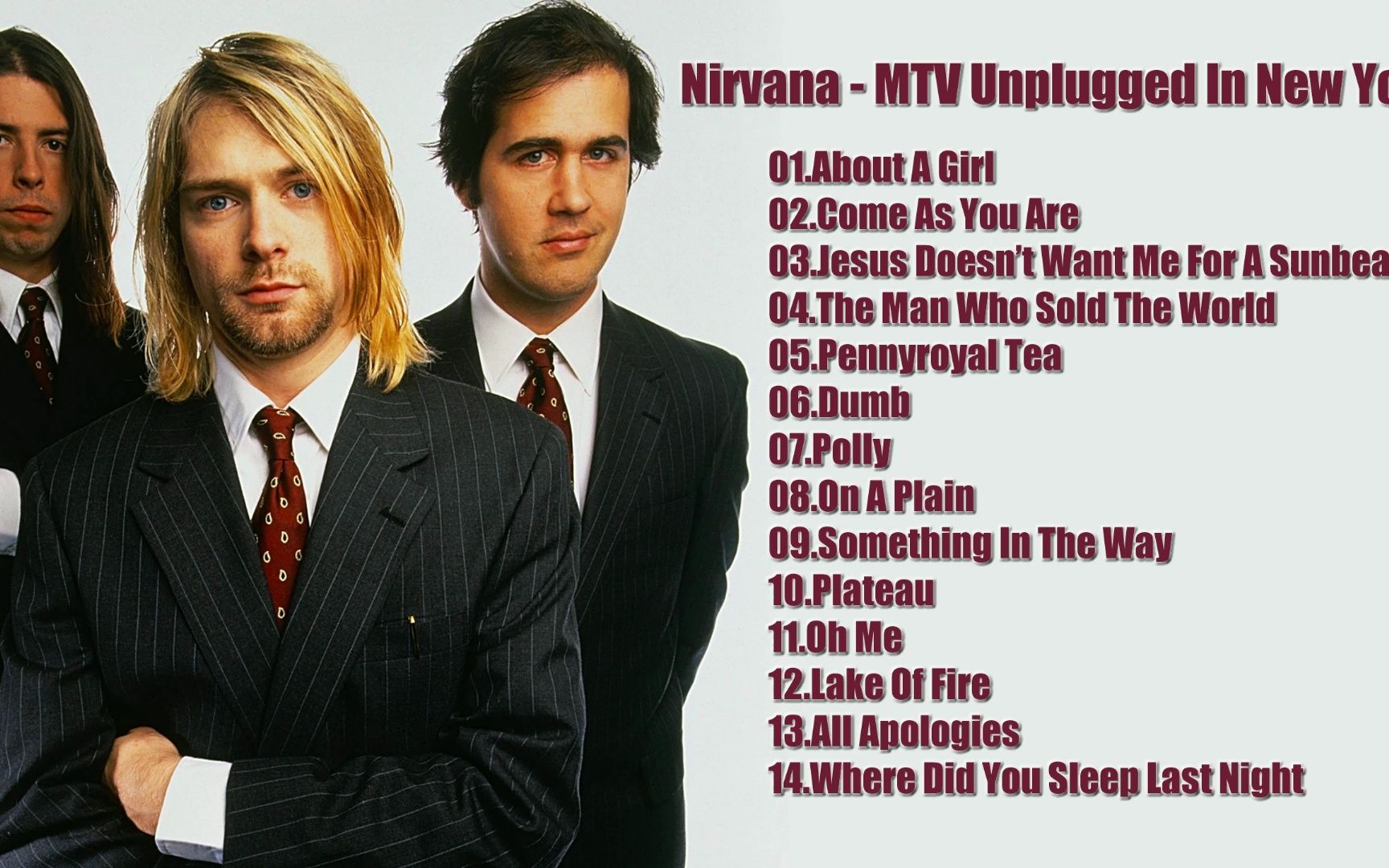 [图]Nirvana - MTV Unplugged In New York