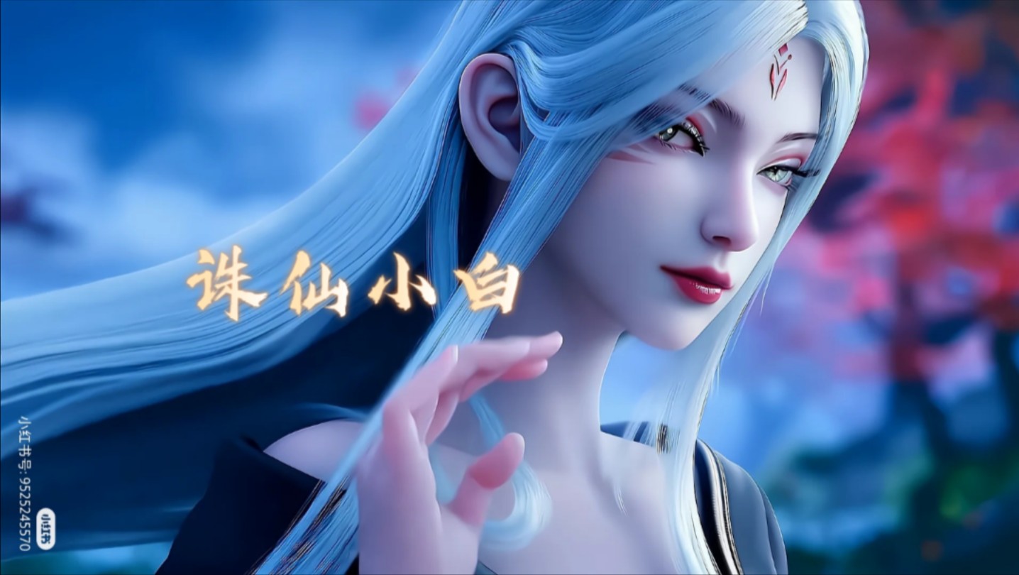 【诛仙】九尾天狐小白终于出场了,当真是清水出芙蓉,天然去雕饰