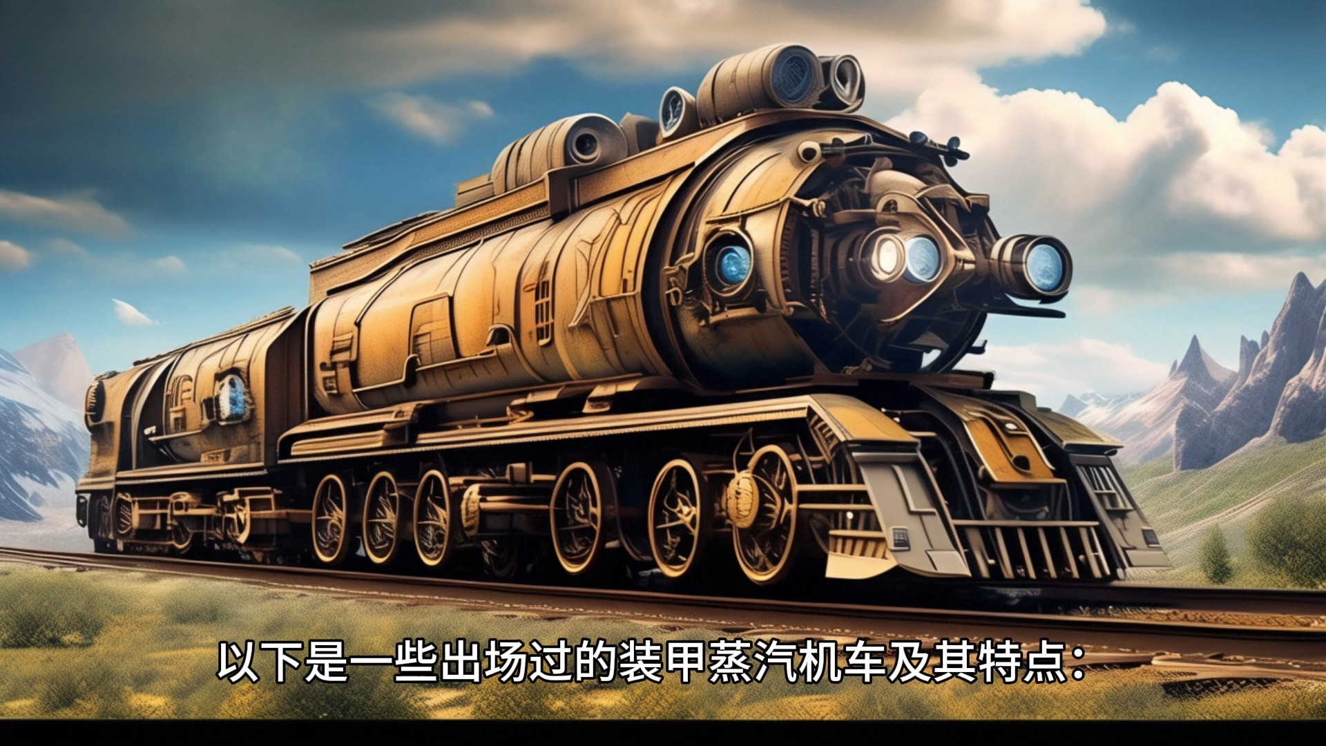 《甲铁城的卡巴内瑞》:末世中的钢铁巨兽装甲蒸汽朋克机车