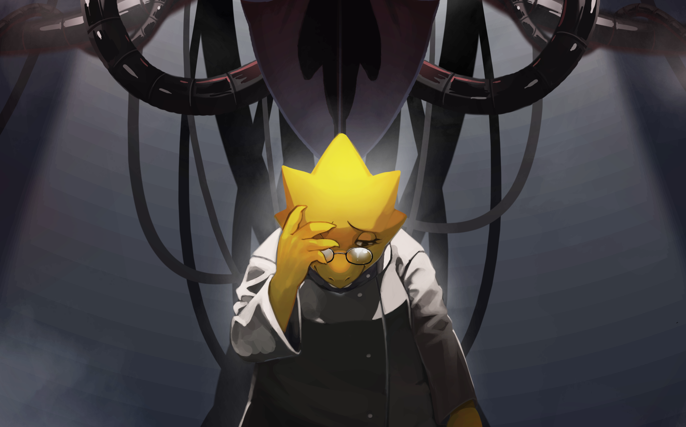 宅龙同人战斗曲alphys takes action