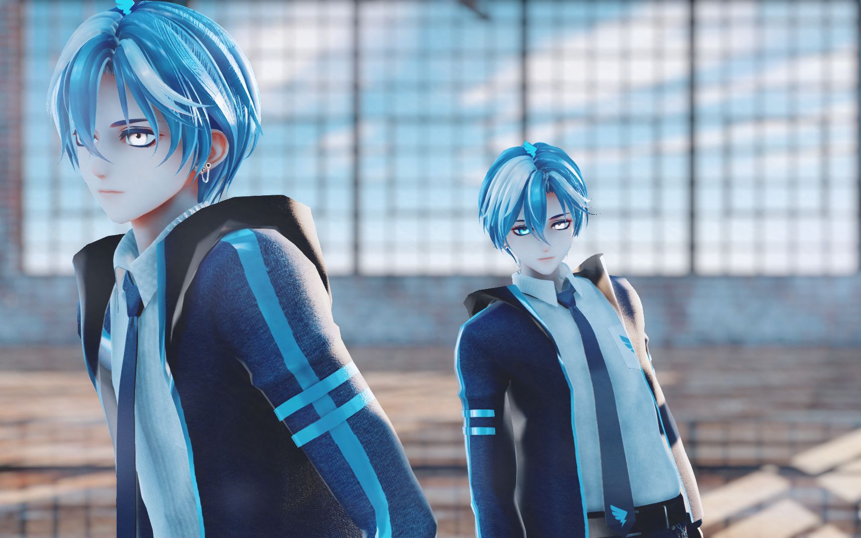 【钉钉mmd】双倍帅气钉哥【bin】