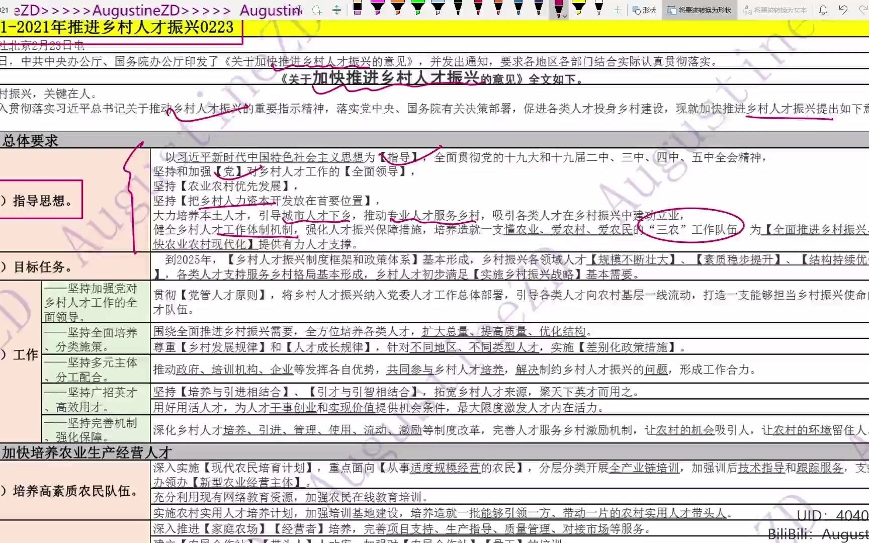 SN312021年推进乡村人才振兴02231.1指导思想哔哩哔哩bilibili