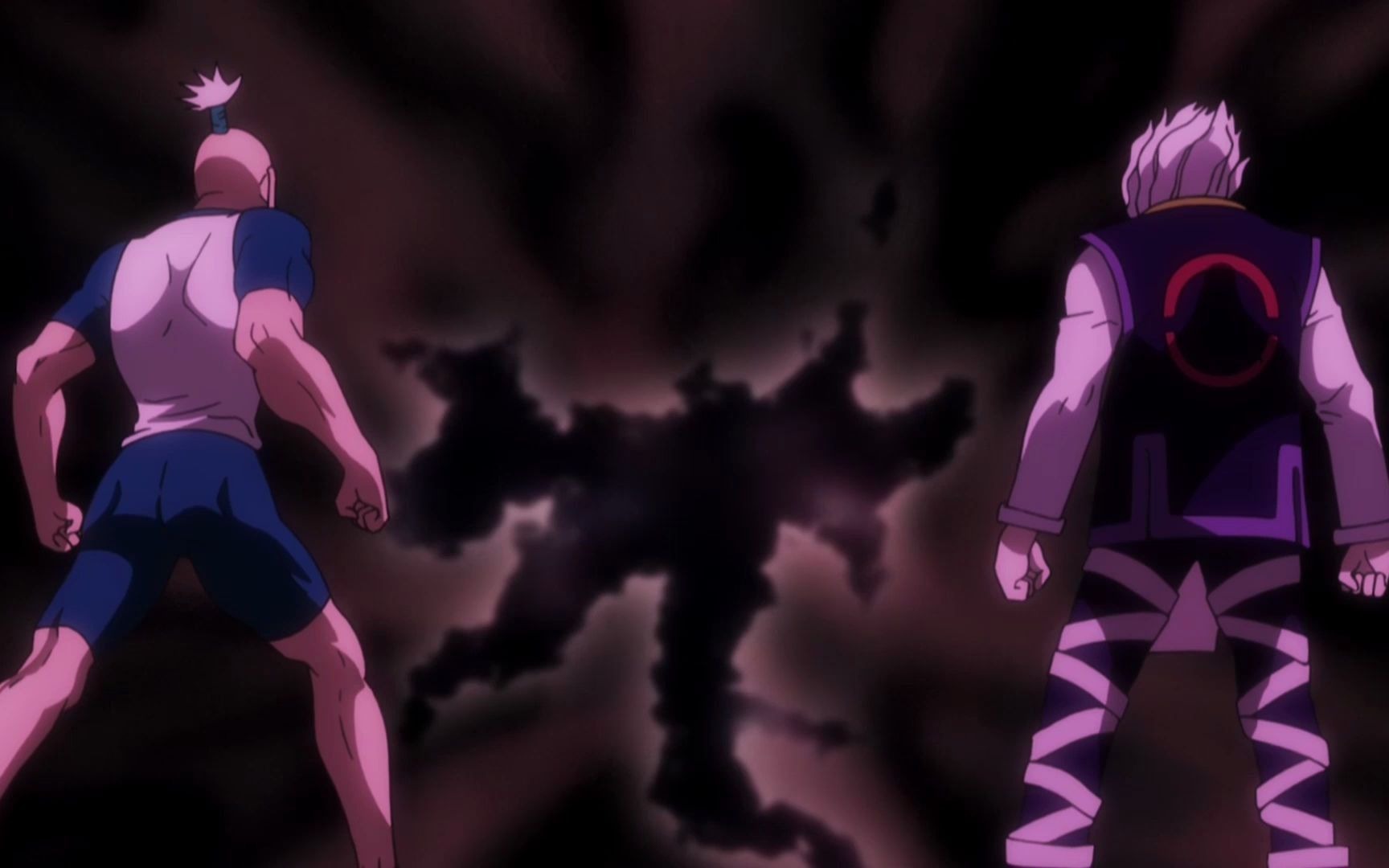 全职猎人 蚁王vs尼特罗会长和桀诺 其实本可以秒杀对方的