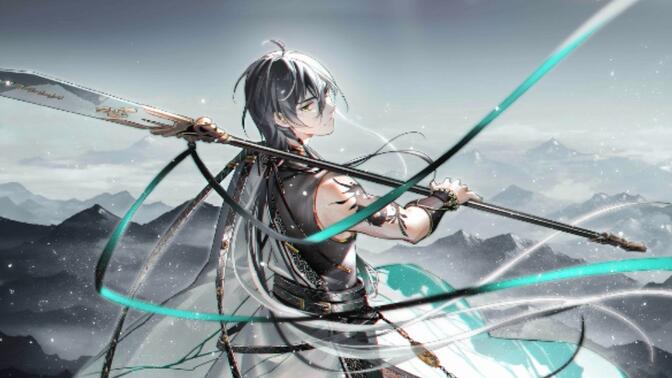 【300大作战】乐正龙牙水龙吟,清明潮流皮肤特效展示