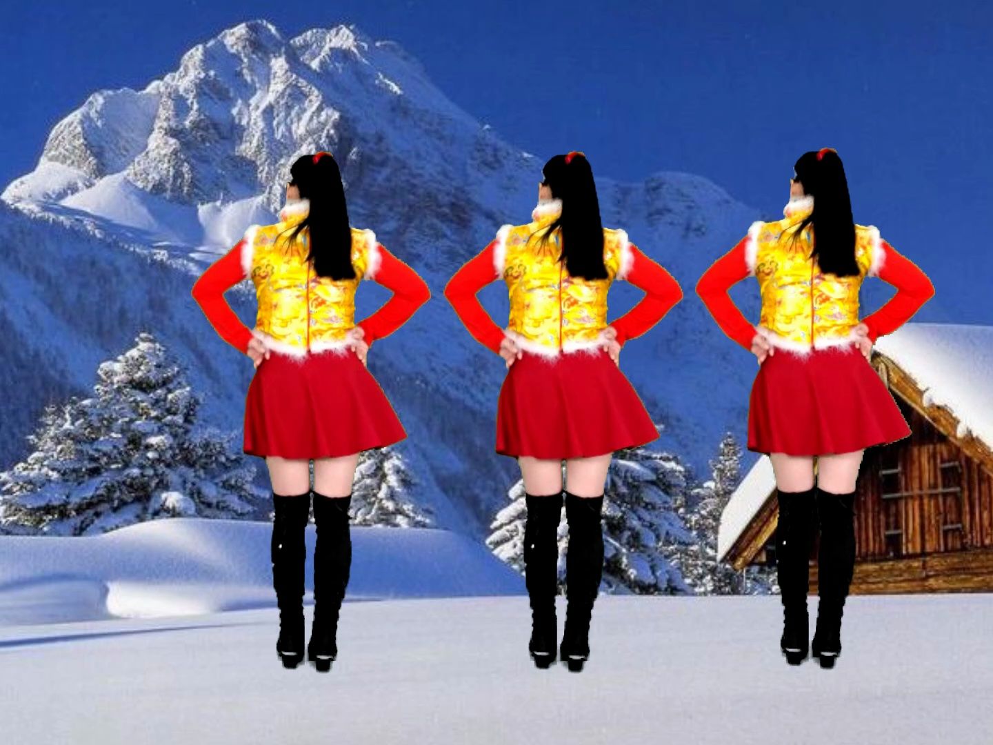 俏皮欢快广场舞《哎呀我的老妹啊》歌甜舞美,背面完整版