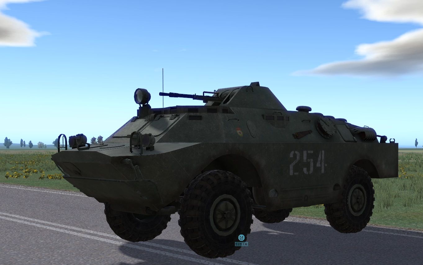 活动作品钢铁猛兽brdm2装甲侦察车炮手位靶场射击