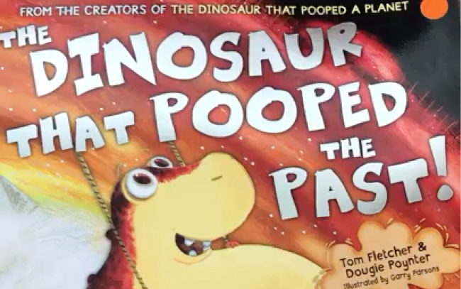 [图]英文绘本 便便恐龙 Stories with Aunty B: The Dinosaur who pooped the past