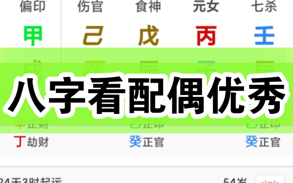 日支看配偶优秀与否?配偶颜值高低?配偶是否对自己有帮助?两人相处模式如何?哔哩哔哩bilibili