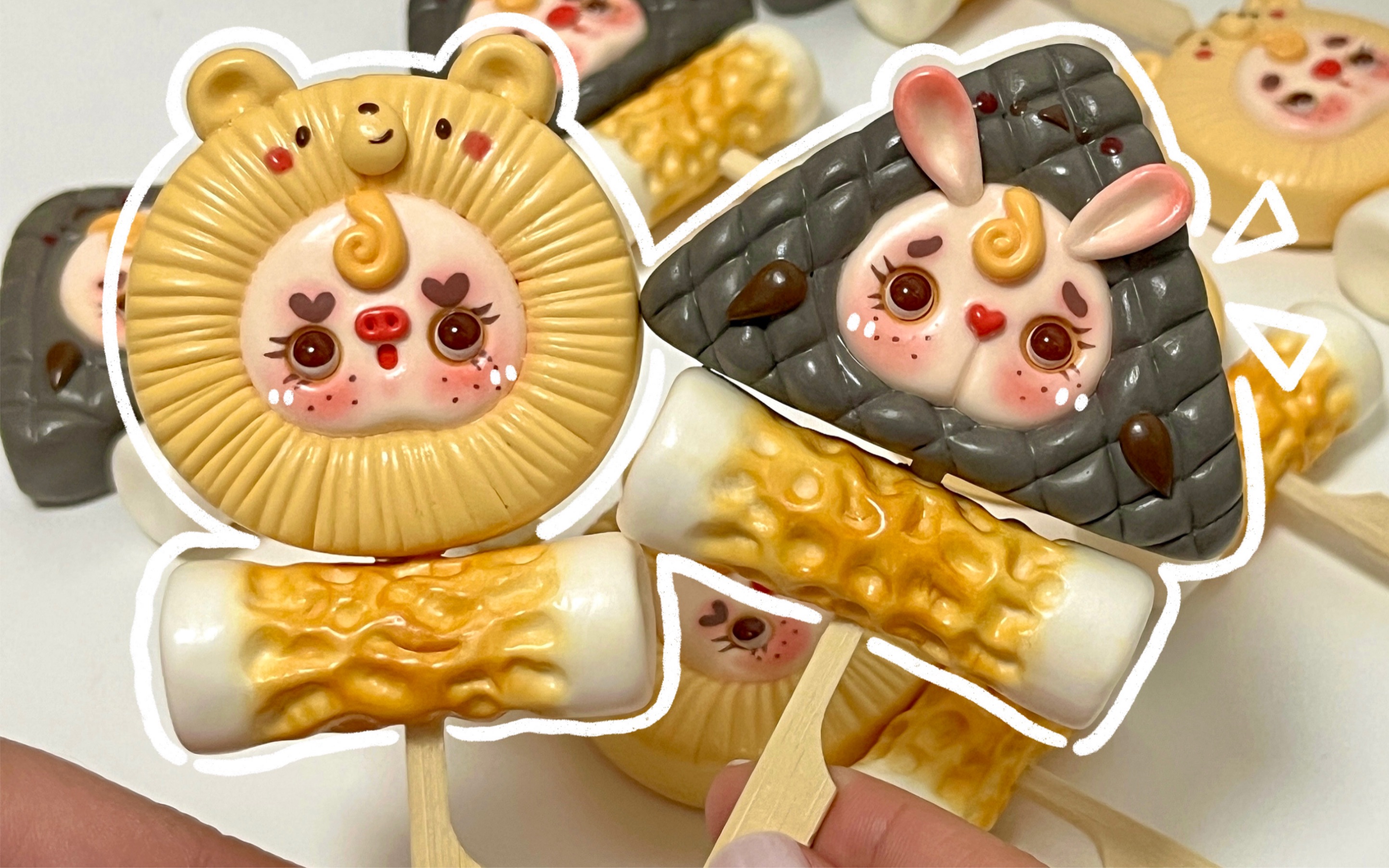 【粘土教程】吃个热乎乎的关东煮叭!