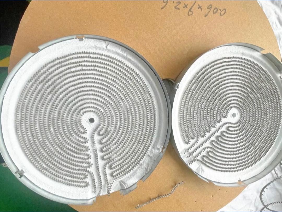 电陶炉发热盘自动盘丝机