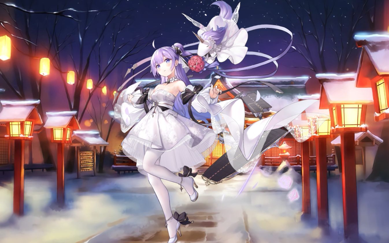 自制live2d 碧蓝航线独角兽誓约 梦想的纯白誓约_哔哩哔哩 (゜-゜)つ