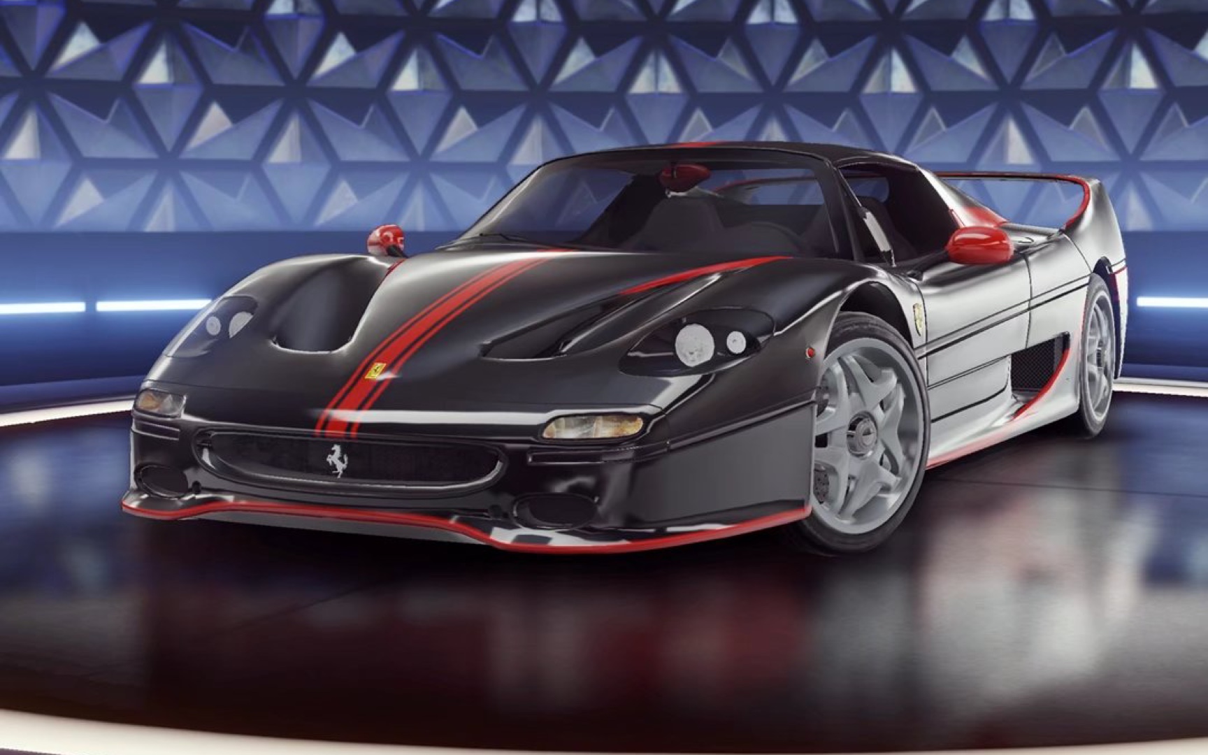 狂野飙车9 周末爆冲 法拉利f50 1:20:427【点触】