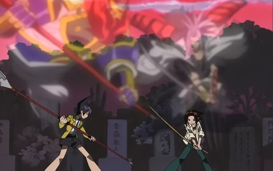 【通灵王】日常战02 麻仓叶vs道莲（初战）【麻叶】_哔哩哔哩_bilibili