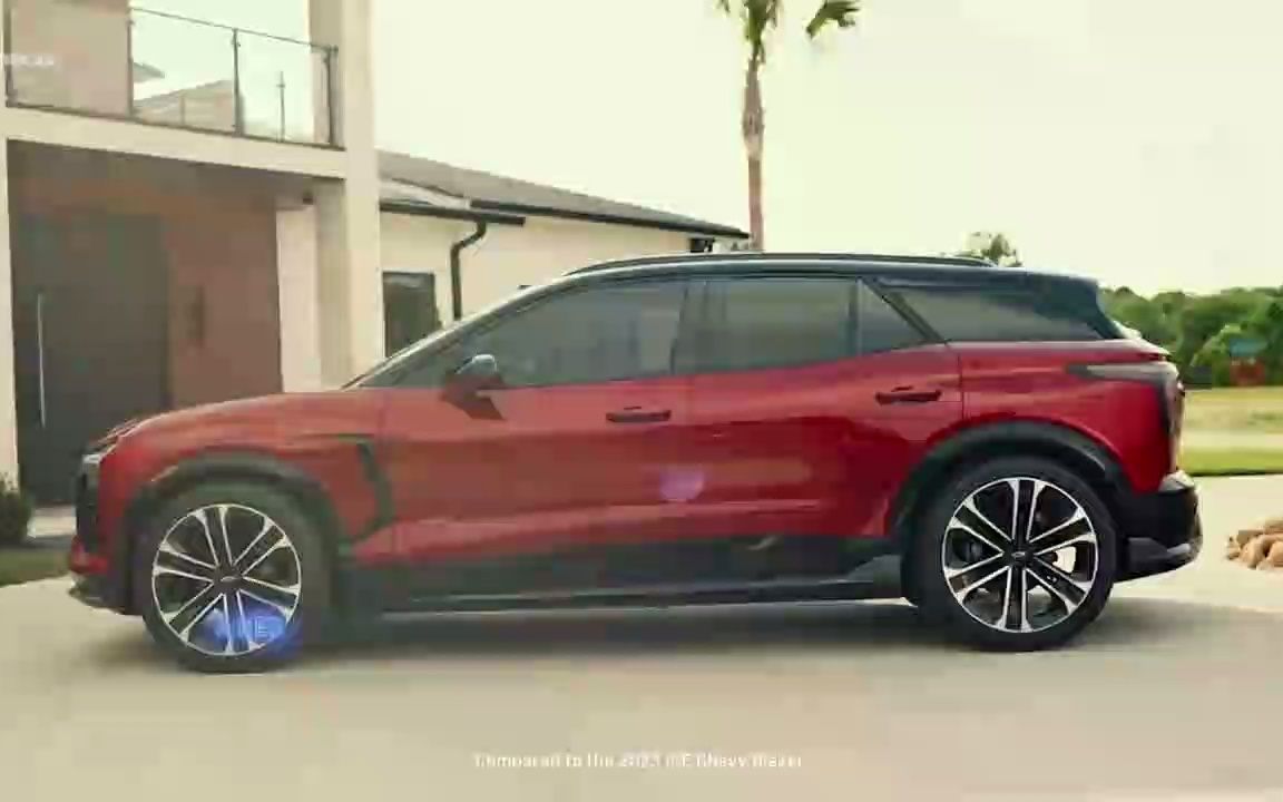 [图]2024款雪佛兰开拓者新能源版本！激进的电动SUV！