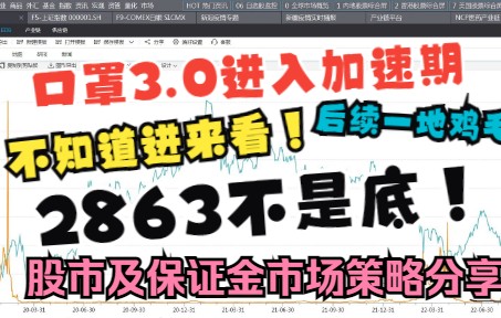 2022.11.15 上证指数2863不是底! 口罩3.0进入加速阶段,相关题材谨慎持有.期货保证金市场策略直播分享哔哩哔哩bilibili