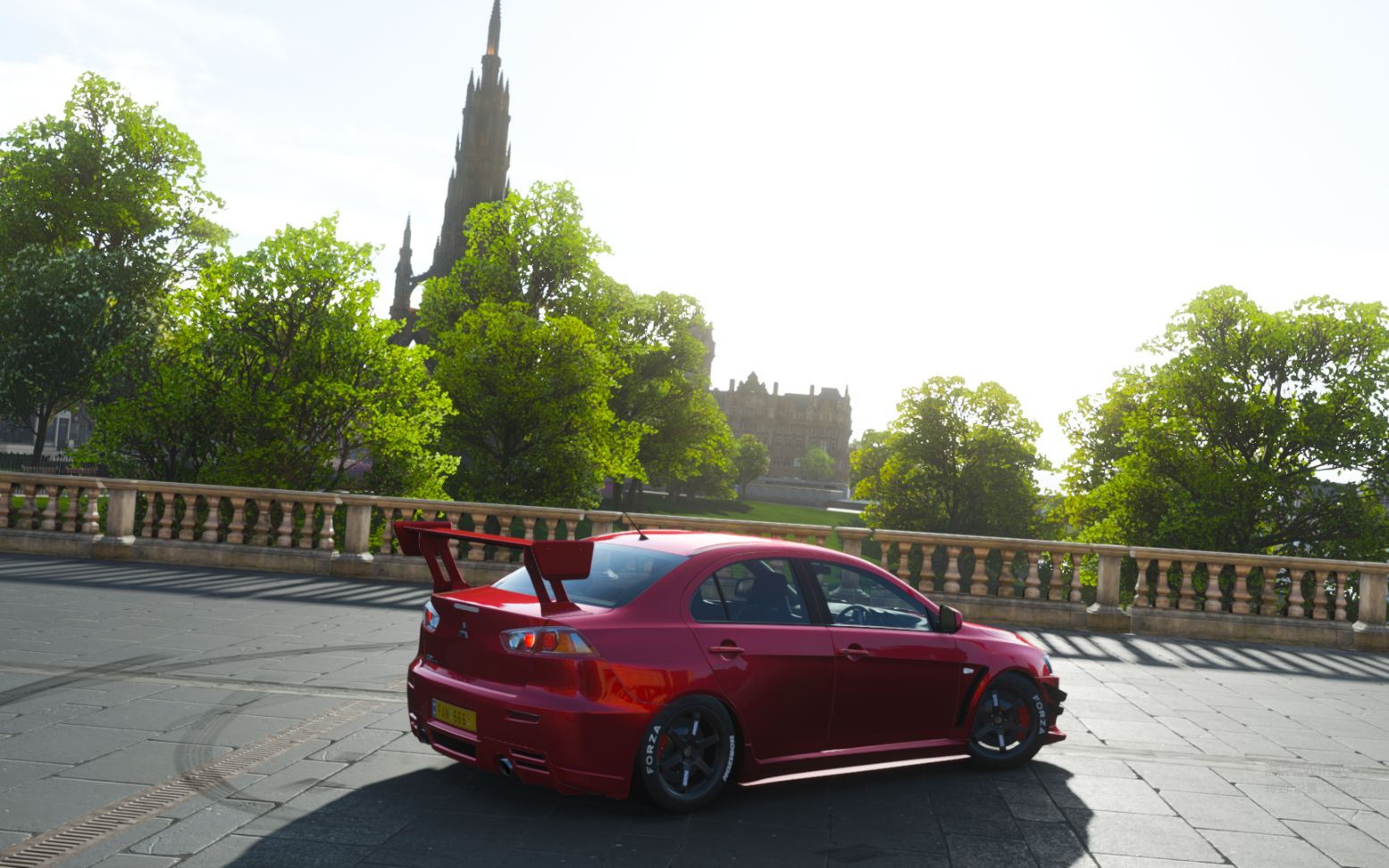 【极限竞速 地平线4】#三菱回归#三菱evo带你玩转爱丁堡