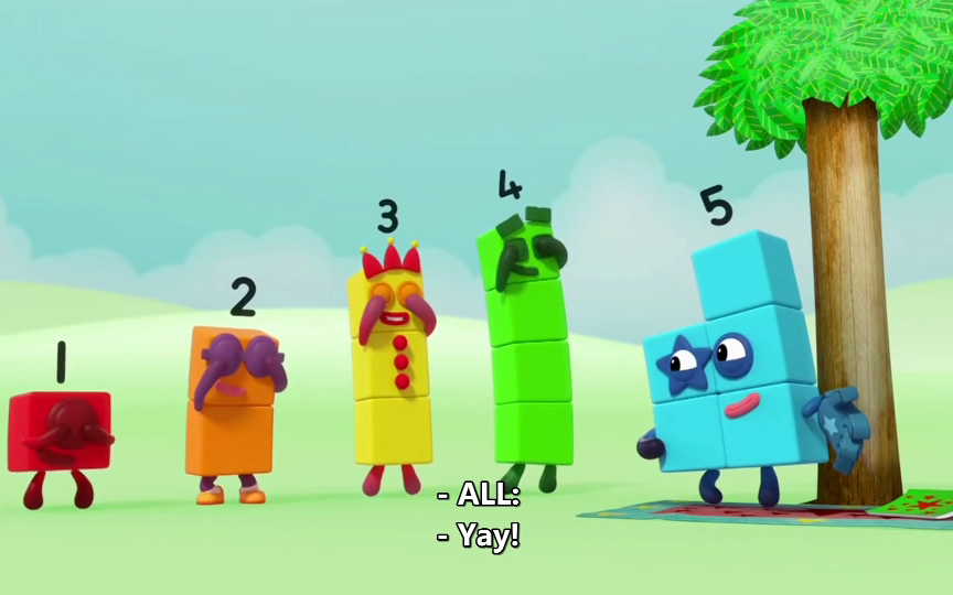 [图]124集全 【最佳儿童数字视频】数字积木 Numberblocks 英文字幕版