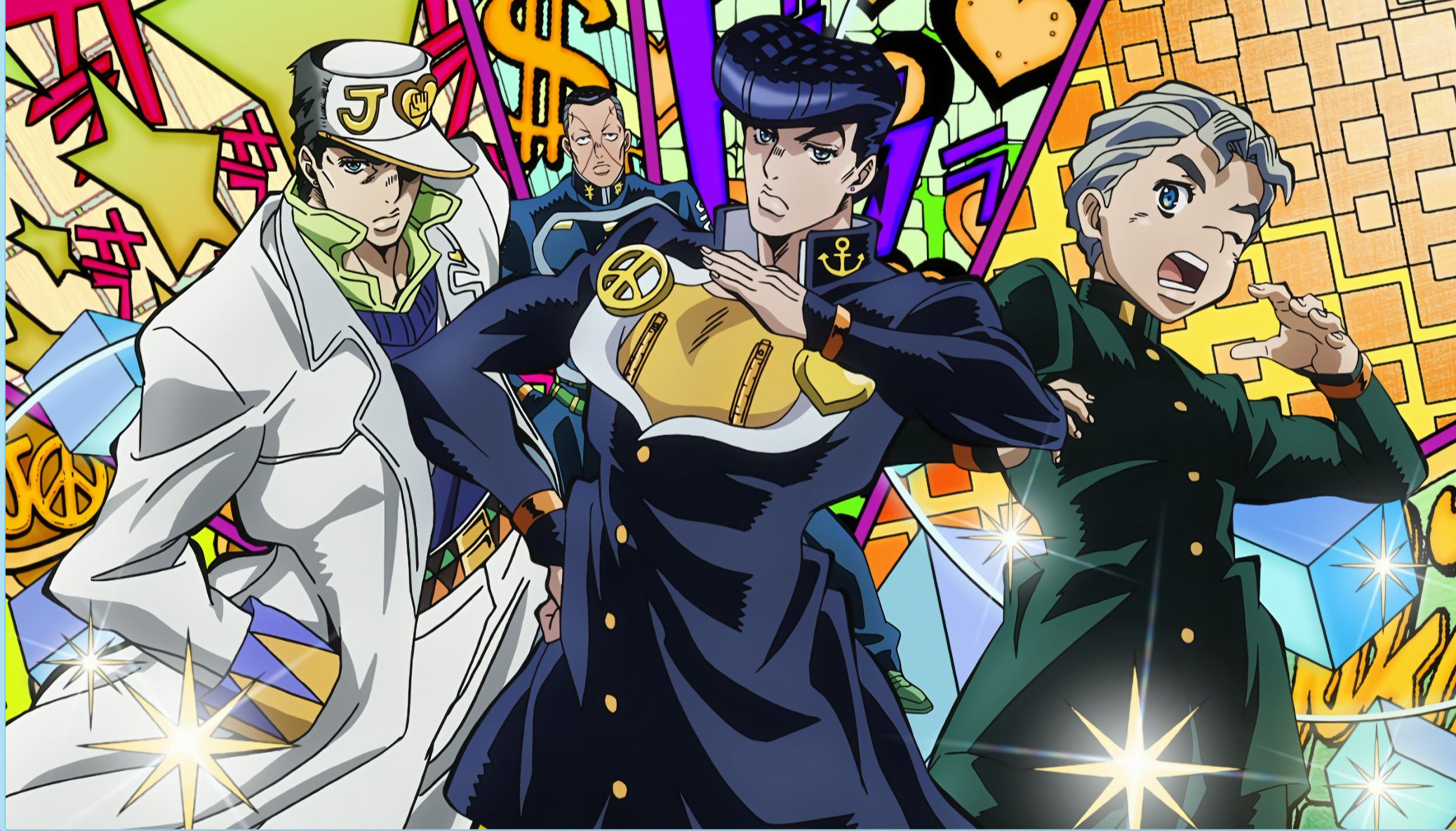 [4k/hi-res无损] jojo的奇妙冒险 全系列 ncop&ed 附带全季度4kbd超分