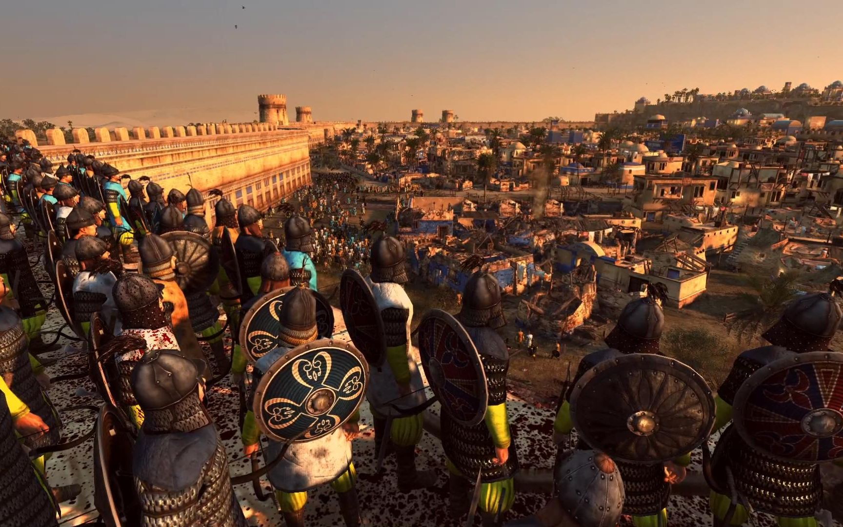 全面战争1212ad蒙古西征之旭烈兀西征:(7)蒙古军攻陷大马士革,放火