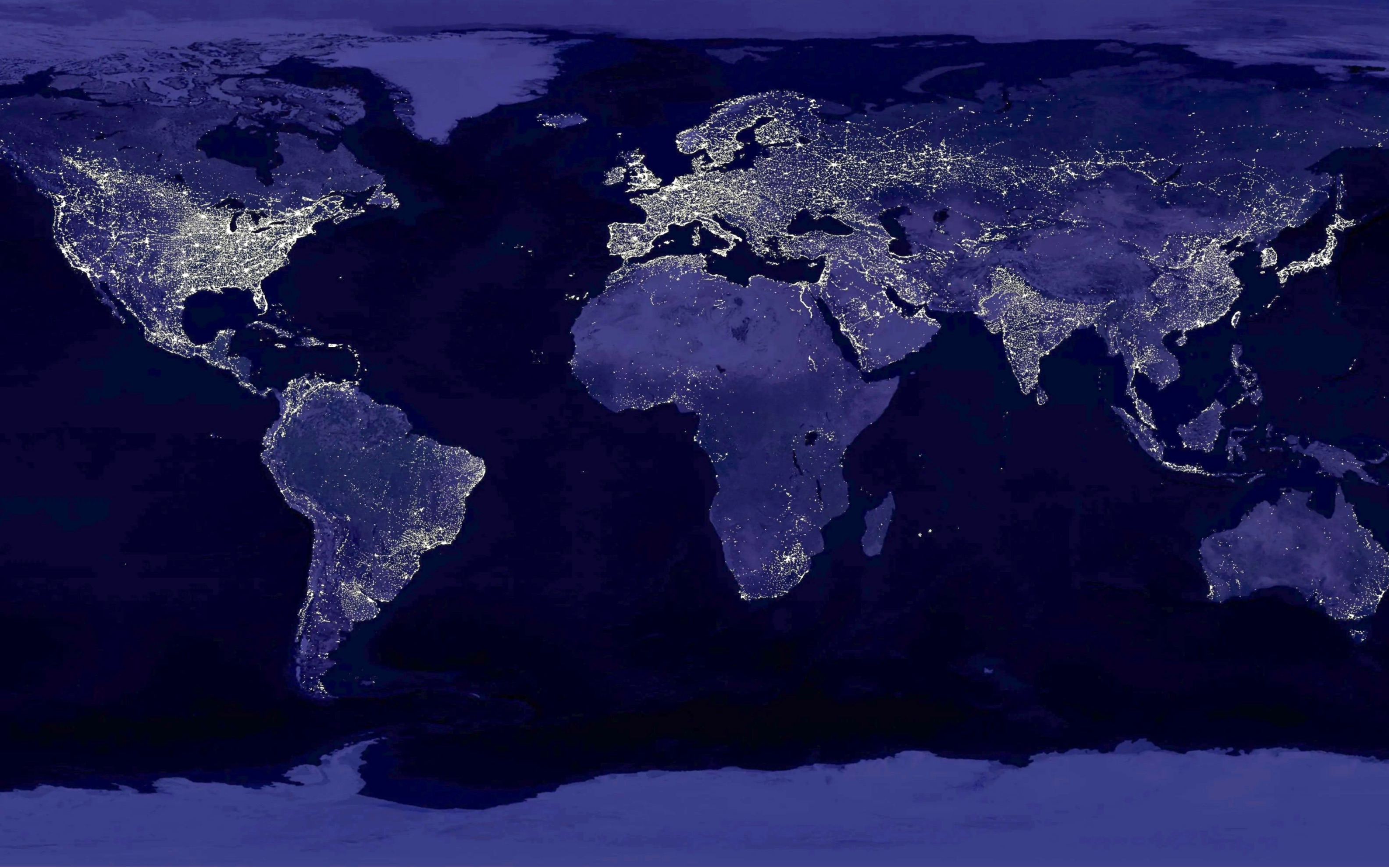世界灯光图2021图片